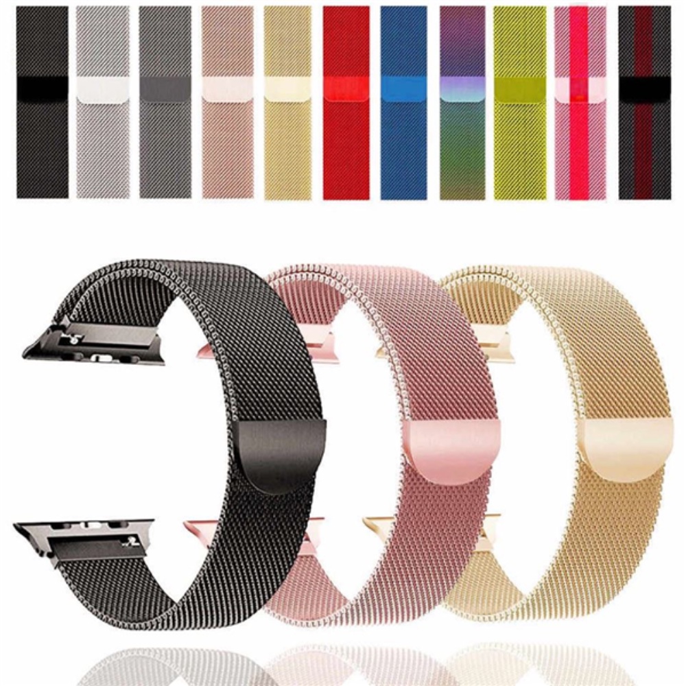 Dây đồng hồ APW thép không gỉ dành cho Series 7 SE 6/5/4/3/2/1 kích cỡ 42mm,44mm,45mm