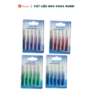 Bàn chải kẽ răng làm sạch khe răng niềng, chuyên dùng cho người niềng răng - ảnh sản phẩm 8