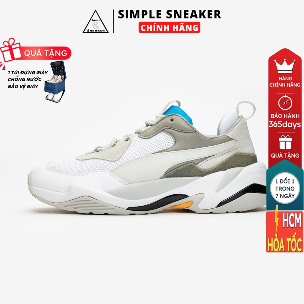 Giày Sneaker Puma Nam Nữ Chính Hãng 🔴SIMPLE SNEAKER🔴 Giày Puma Slipstream White Green - White Black - Allwhite 391907 02