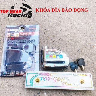 Khóa đĩa báo động còi hú chống trộm xe máy alarm