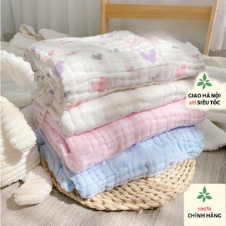 Nous  Khăn xô Nu muslin 6 lớp cao cấp cho bé trai, bé gái