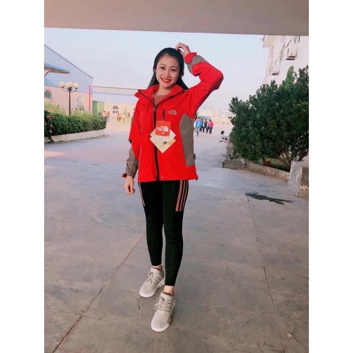 Áo gió the north face 2 lớp dày chống nước 100%  CHỐNG NƯỚC, CHỐNG BỤI, CHỐNG CÔ ĐƠN,siêu ấm siêu thoáng