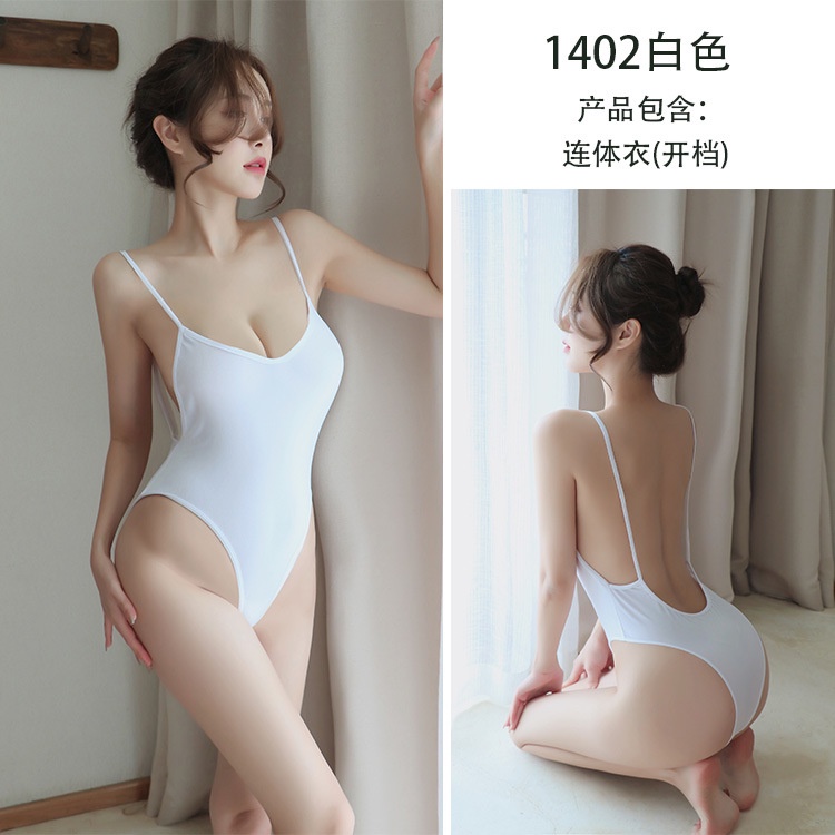 Áo hai dây dạng bodysuit khoét eo liền quần hở Đ.ũng gợi cảm quyến rũ | BigBuy360 - bigbuy360.vn