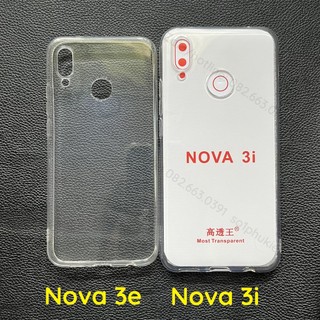 Ốp silicon dẻo trong suốt cao cấp Huawei Nova 3i/Nova 3e/P20 lite