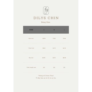 [DILYSCHIN] Dilys Dress