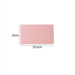 Bộ 10 khăn lau đa năng 2 mặt siêu thấm 27x16cm - Khăn lau không phai màu nhanh khô- Khăn lau bếp, khăn lau kính, lau bát