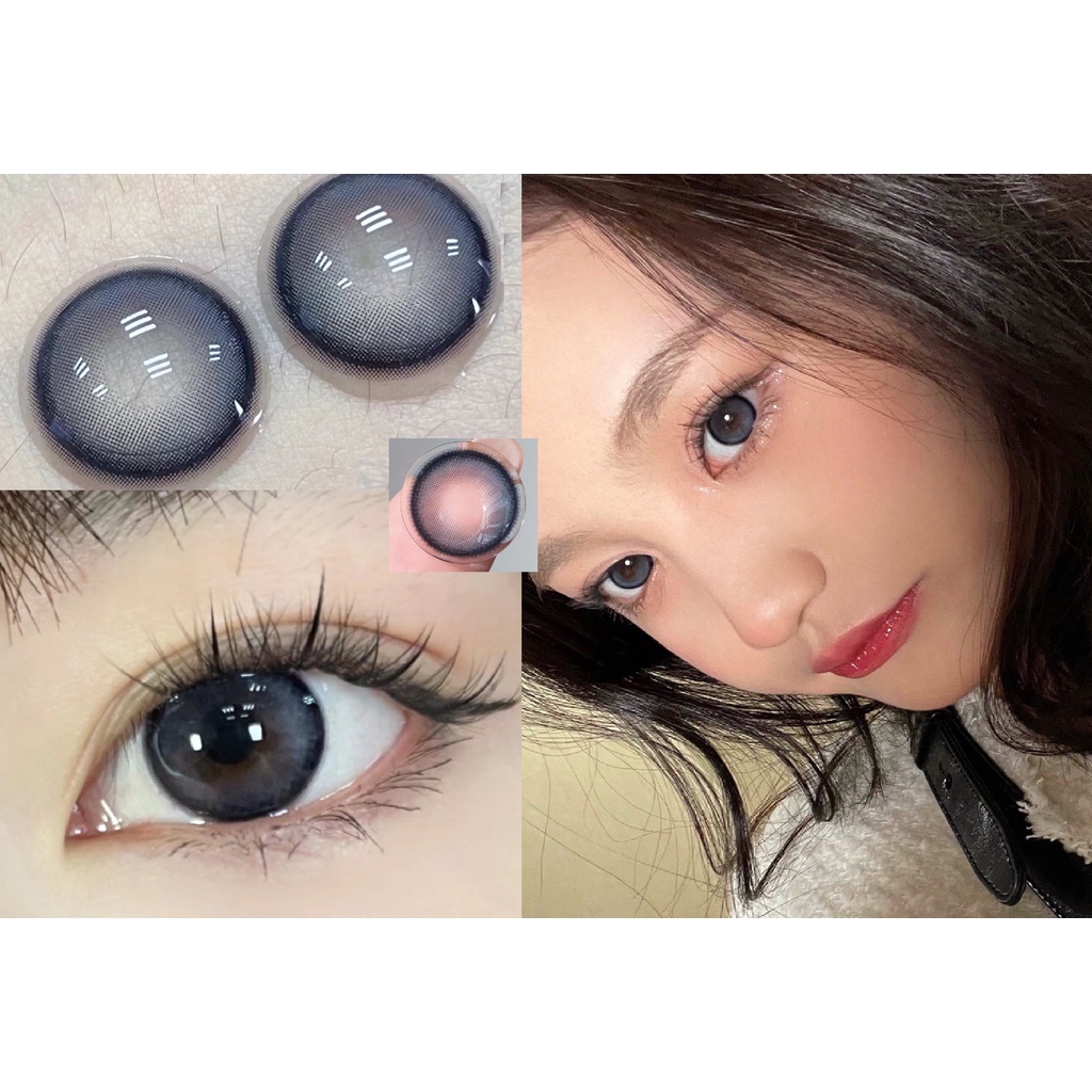 (22.(Oct.9) Loạt MGYLAN, Thương Hiệu OVOLOOK, 14.20mm, (Lớp 0-8.00), Sử Dụng Kính Áp Tròng Năm (Màu Xanh