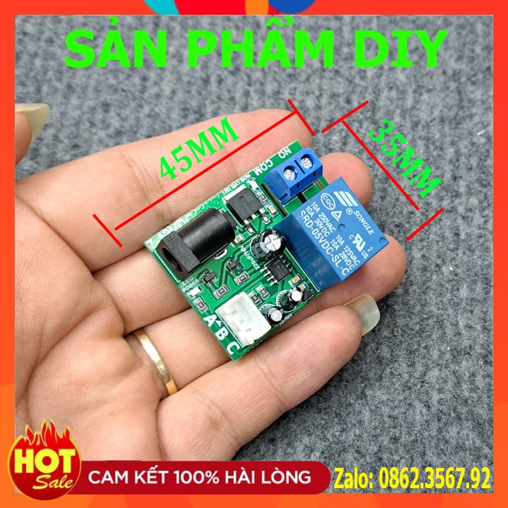 Mạch bơm nước tự động bơm nước ne555