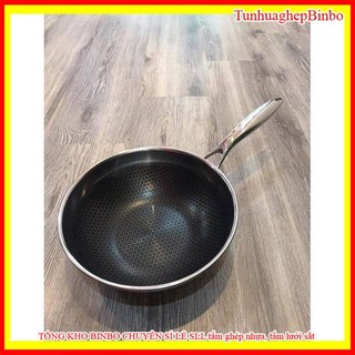 [sale sốc]CHẢO VÂN TỔ ONG SÂU LÒNG SIZE 32 CM