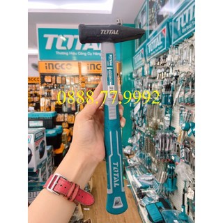 Búa đinh đầu dẹp & vuông 300g Total THT713006, Chịu nhiệt, thép carbon 45#, đầu búa nặng: 300 g - 56/T