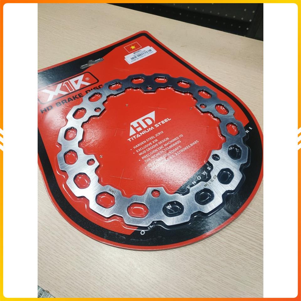 Đĩa thắng trước / sau X1R size 290mm gắn Raider / Satria 150