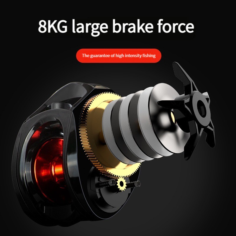 Máy Câu Cá 7.2: 1 10kg Bằng Kim Loại Chống Nổ 18 + 1bb Masin