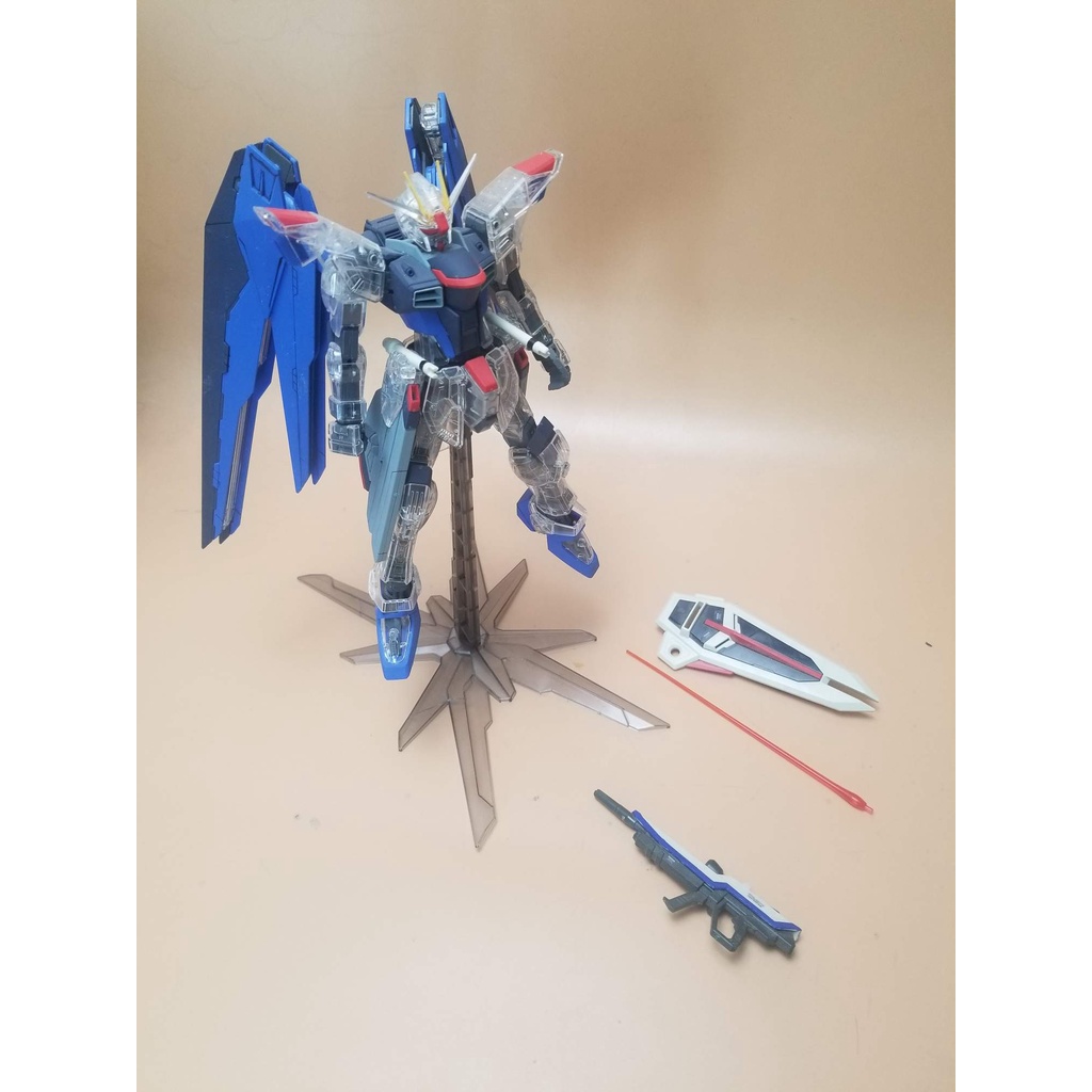 (Mô hình 2nd) MG 1/100 Freedom gundam 1.0 bản Clear mô hình bản 2nd