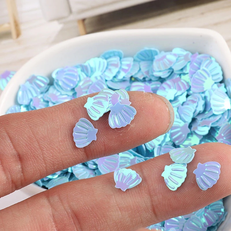 Vỏ Sò / Kim Tuyến Lấp Lánh Dùng Trang Trí Thủ Công DIY