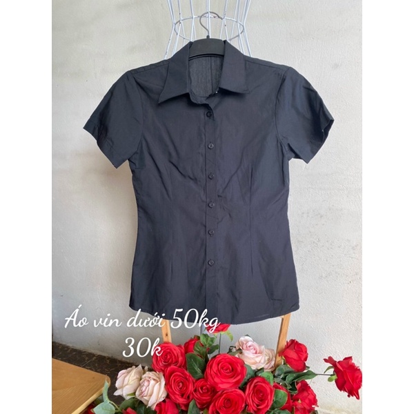 Áo vin tay ngắn kiểu