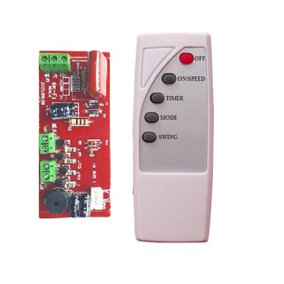 [CÓ HƯỚNG DẪN ĐẤU NỐI]Bộ mạch điều khiển quạt từ xa mạch đỏ xin điều khiển bản quốc tế mạch quạt điều khiển từ xa