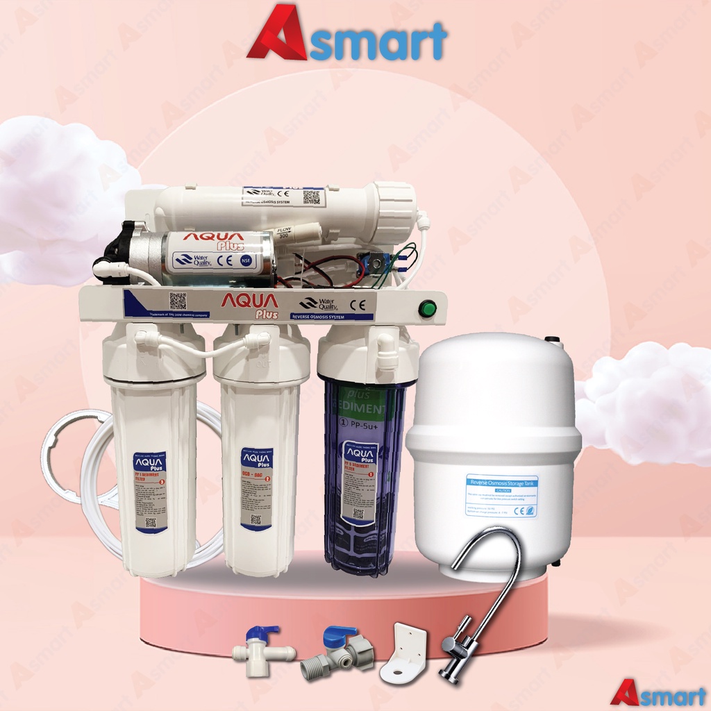 Máy lọc nước RO Aqua lead không tủ 4-8-10-11 cấp chính hãng