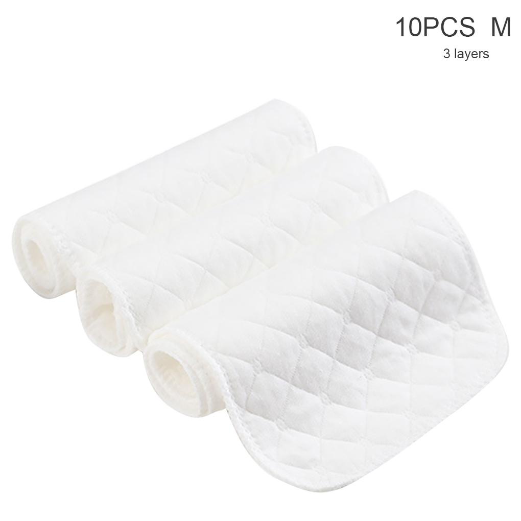 Set 10 Tã Lót Cotton 3 / 6 Lớp Thân Thiện Với Môi Trường / Thân Thiện Với Bé