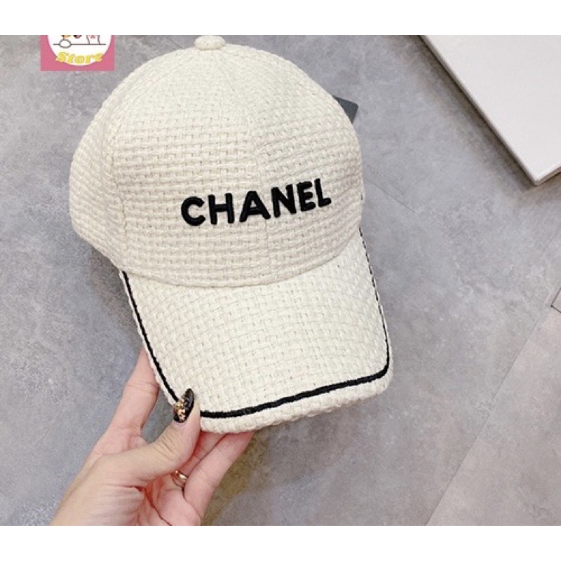 Mũ Lưỡi Trai Vải Len Da thêu neo Dày Dặn Màu Trơn Thời Trang Cho Nam Và Nữ