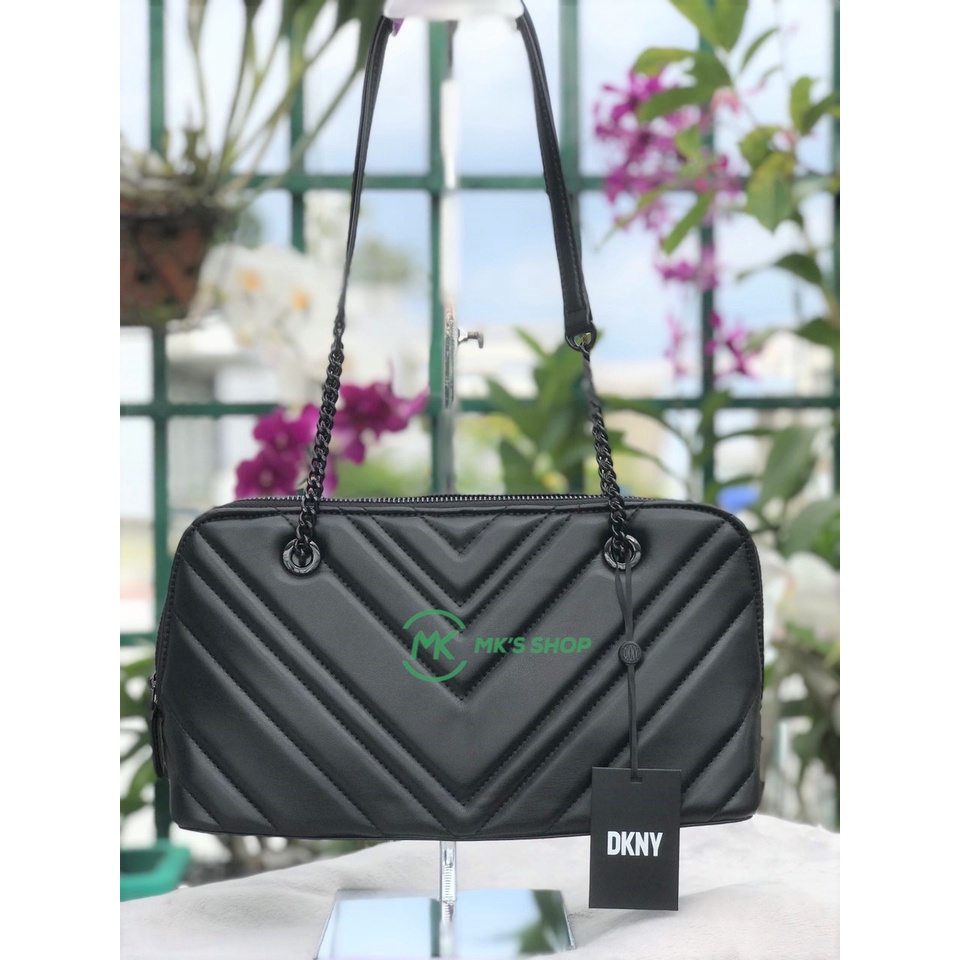 TÚI ĐEO VAI NỮ DKNY MÀU ĐEN - HÀNG CHÍNH HÃNG