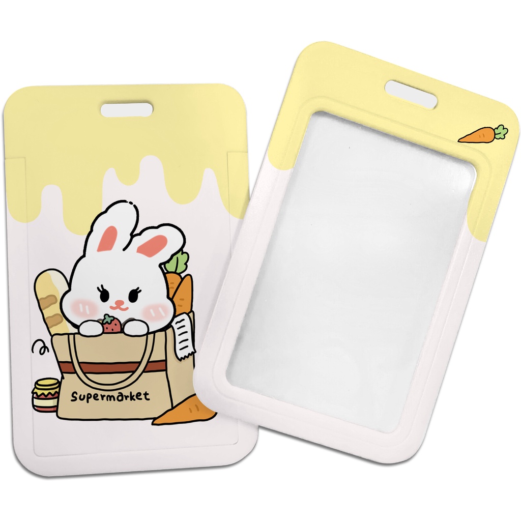 Cartoon Lucky Rabbit Daily Student Card Holder