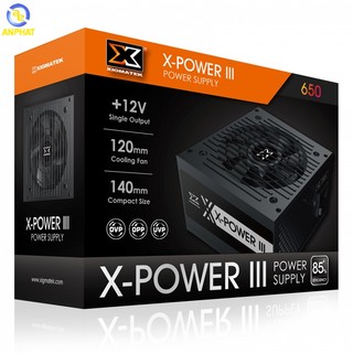 Nguồn máy tính xigmatek x-power iii 650 - 600w en45990 - chính hãng. bh 36t