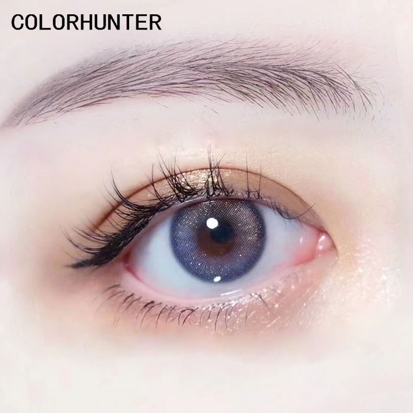 Kính áp tròng Colorhunter Dùng 1 Năm 14.0mm 0 - 8 Độ 1 cặp  HYJG