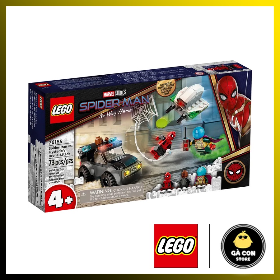 LEGO Marvel: Spider-Man vs. Mysterio’s Drone Attack 76184 - Lego siêu anh hùng Marvel