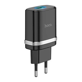 Củ sạc nhanh 18w hoco c12q - cốc sạc nhanh cổng usb hỗ trợ qc3.0, qc2.0