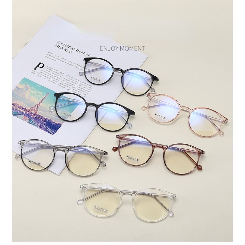 Mắt Kính Nửa Gọng Kim Loại Chống Bức Xạ / Ánh Sáng Xanh Dương Thay Thế Cho Máy Tính