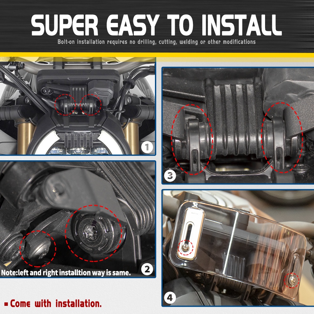 Kính Chắn Gió Kèm Giá Đỡ Dành Cho Xe Mô Tô Honda CB650R NEO SPORTS CAFE 2019 2020 2021 2022 CB 650R