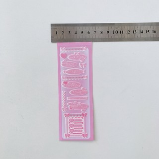 miếng dán sticker trang trí toploader, sổ, thiệp Hàn QUốc