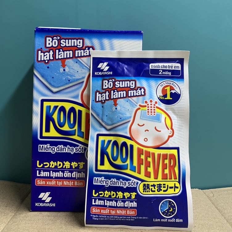 Miếng dán hạ sốt cho bé KoolFever