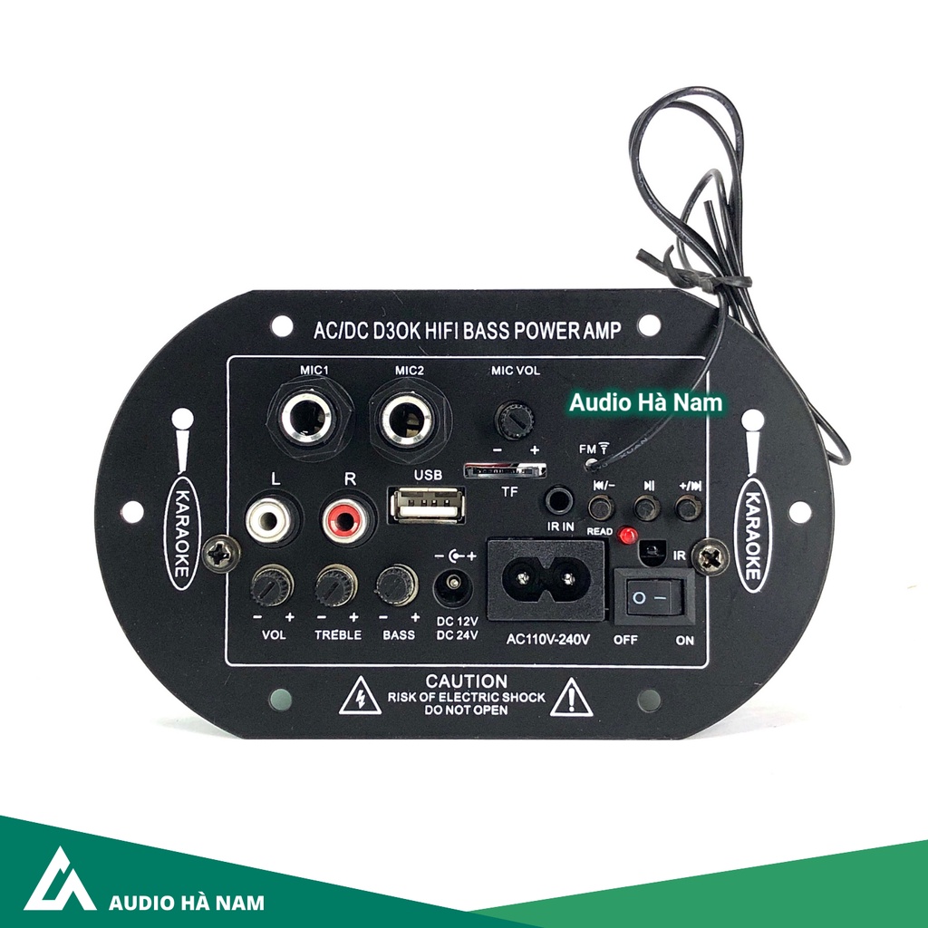 Mạch loa kéo 12v bluetooth hát kraoke kéo được bass 25