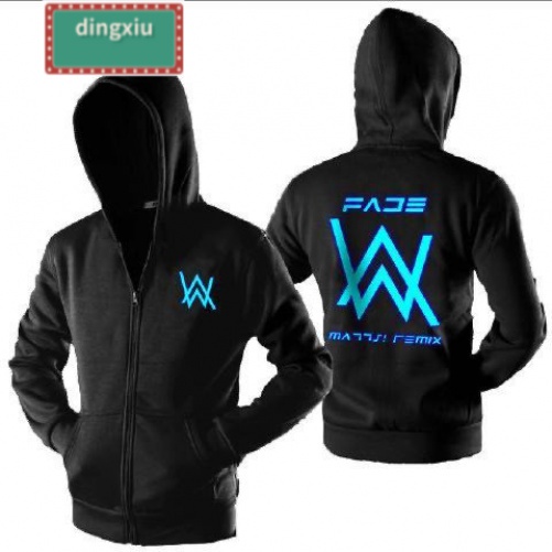 Sẵn Hàng alan walker hoodies hoodies Phát Sáng