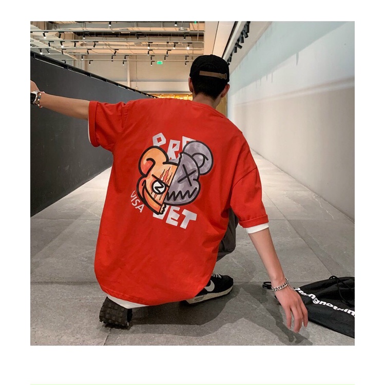 (HCM) ÁO THUN NAM NỮ FORM RỘNG TAY LỠ - PHONG CÁCH NAM NỮ HÀN QUỐC SIÊU XỊN CHO CÁC BẠN TRẺ KME FASHION