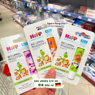 [Nội địa Đức] Son dưỡng môi hữu cơ HIPP BIO organic trẻ em cao cấp (chuẩn Đức) an toàn cho bé trai/ bé gái