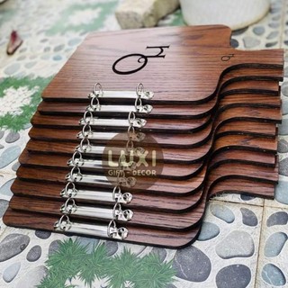 Hcm | menu gỗ thớt cầm tay / menu gỗ cầm tay size a4/a5 / menu gỗ kẹp giấy / menu gỗ kẹp giấy luxi decor hcm