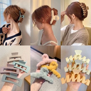 Kẹp tóc càng cua cỡ lớn phong cách Hàn Quốc thanh lịch phụ kiện tóc