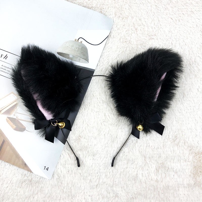 Băng Đô Cài Tóc Tai Mèo Dễ Thương Phụ Kiện Thời Trang Cho Nữ AB107