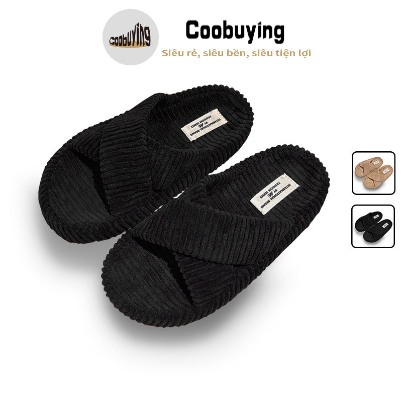 Dép kiểu nữ thời trang cá tính dép sang chảnh đế cao 3cm chống trơn có thể nước giặt