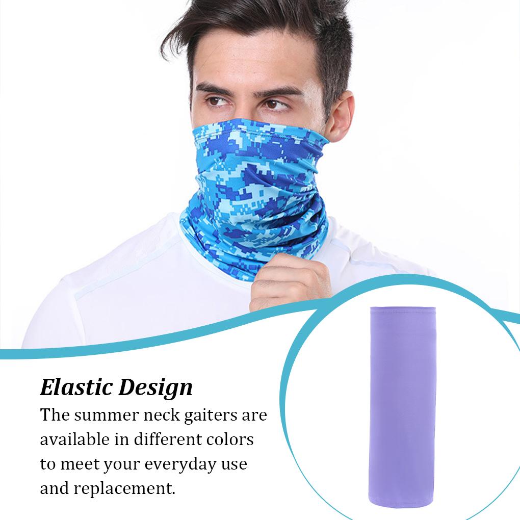 [MAPD] Khăn Quàng Cổ Bandanas Lụa Băng Không Đường May Bảo Vệ Miệng Khi Đi Xe Đạp Leo Núi Câu Cá Ngoài Trời Mùa Hè