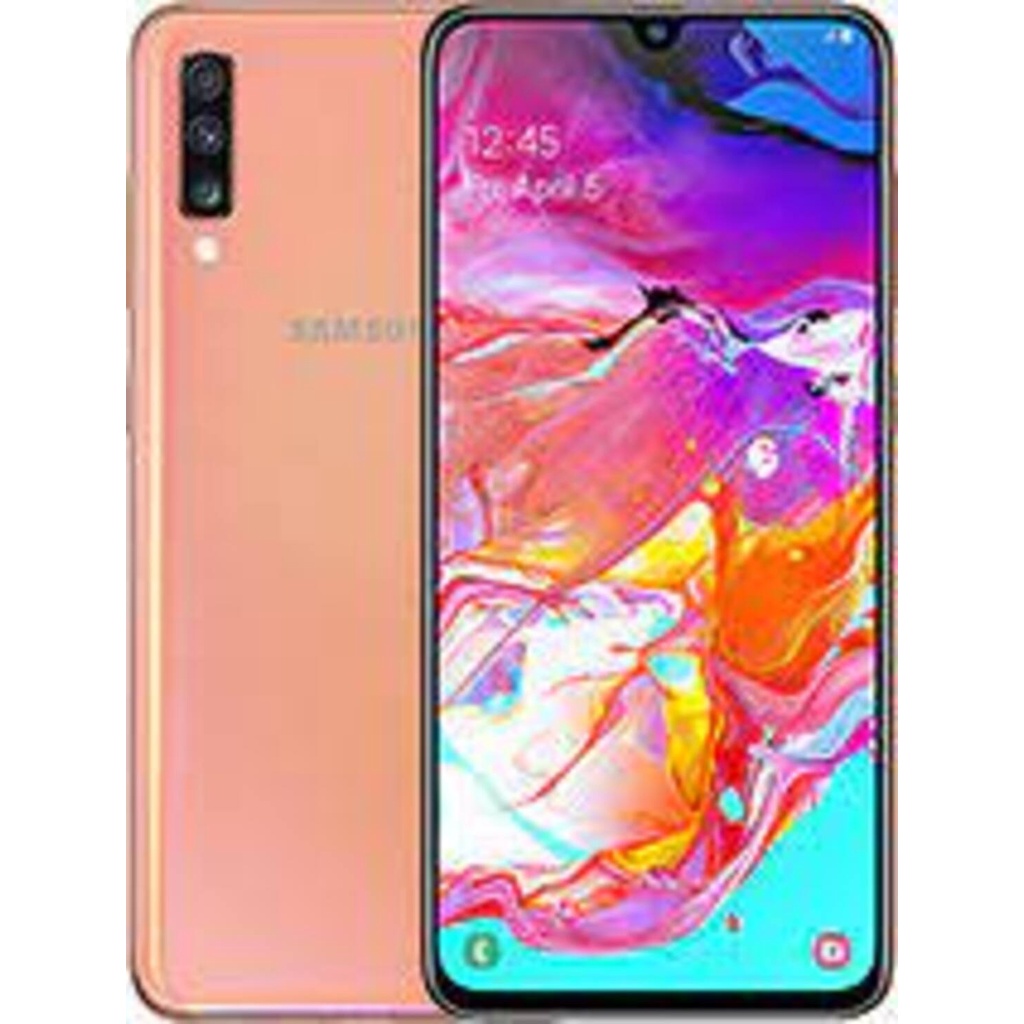 điện thoại Samsung Galaxy A70 Chính Hãng 2sim ram 6/128G, Màn 6.7"Full HD+ Camera sau:2 MP & 8 MP, 5MP - GGS 01 | BigBuy360 - bigbuy360.vn