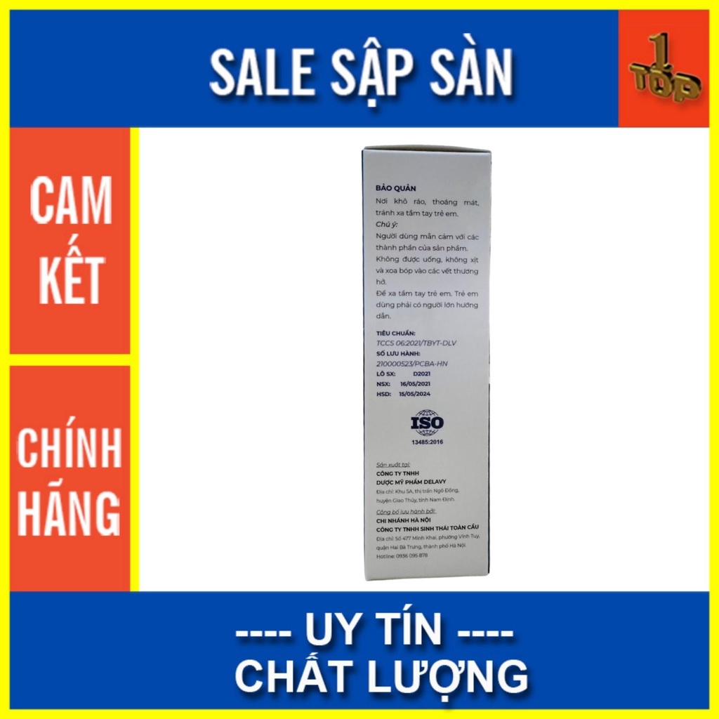 Dung Dịch Xoa Bóp Cơ Xương Khớp Ovifa - Giảm Đau Mỏi Vai Gáy - Hộp 60 mL - Top 1 Pharmacy