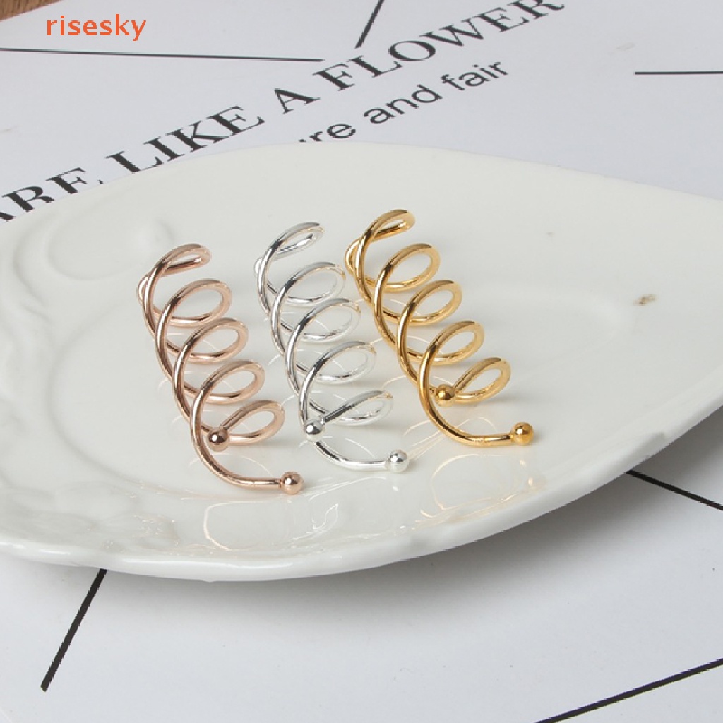 Set 10 Kẹp Tóc Dạng Xoắn Ốc Thời Trang Cho Nữ