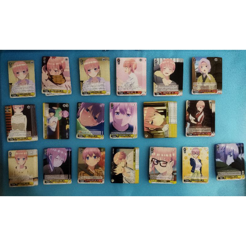 thẻ weiss chwarz nhà có năm nàng dâu Nakano Ichika ( gotoubun no hanayome)