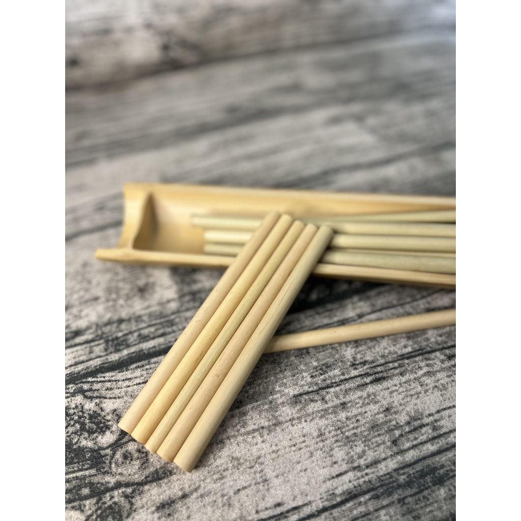 ỐNG HÚT GỖ TRE  TỰ NHIÊN , AN TOÀN CAO CẤP 15CM