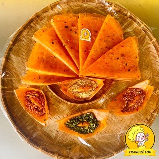 Bánh tráng dẻo tôm phơi sương🦐 dẻo cay, đậm đà vị tôm hành 🦐 ăn vặt trang zé lòu