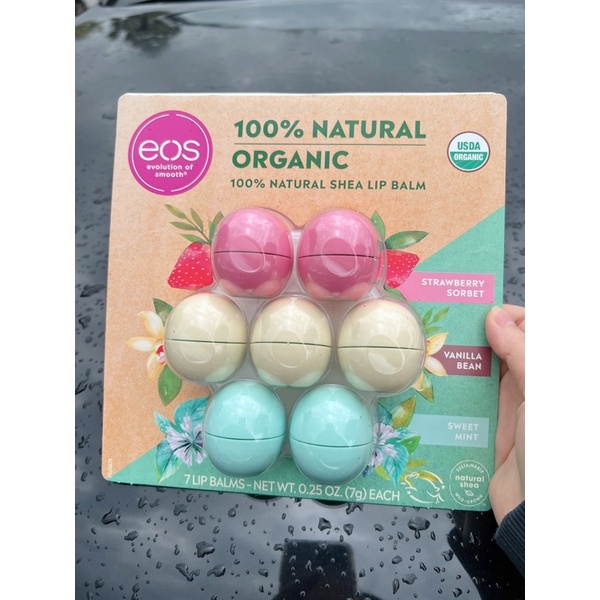 SON DƯỠNG MÔI QUẢ TRỨNG EOS ORGANIC LIP BALM STICK