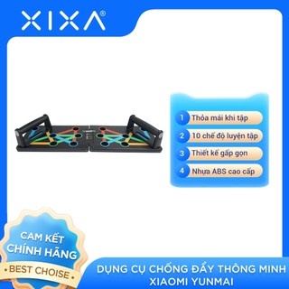 Bộ dụng cụ chống đẩy hít đất 10 Trong 1 XIAOMI YUNMAI, tập gym tại nhà hiệu quả